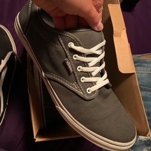 Gray vans size 11